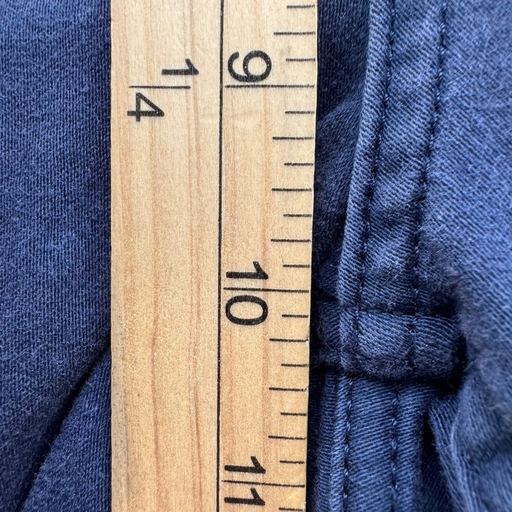 DKNY Slim Straight Chino Pants Mens Blue Casual Comfort Stretch W34 L30‎ - Picture 7 of 16